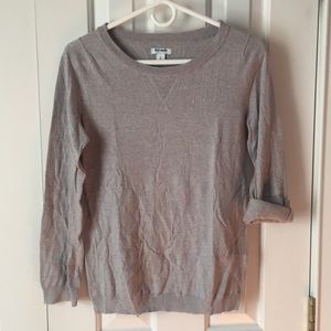 OLD NAVY gray sprinkles sweater